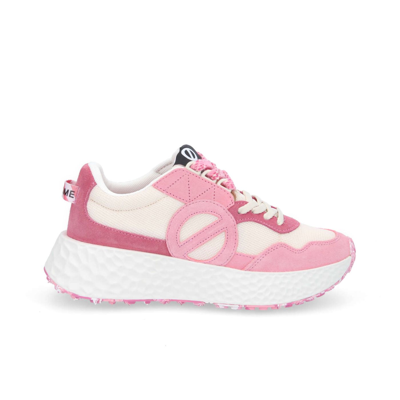 CARTER ICE CREAM - SUEDE/KNIT/SUED - ROSA/BIANCO SPORCO